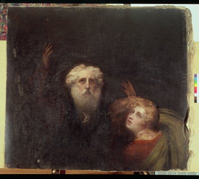 Prospero and Miranda, Fragment from 
